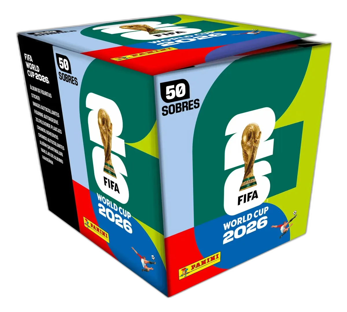 Box de 50 sobres FIFA World Cup 2026
